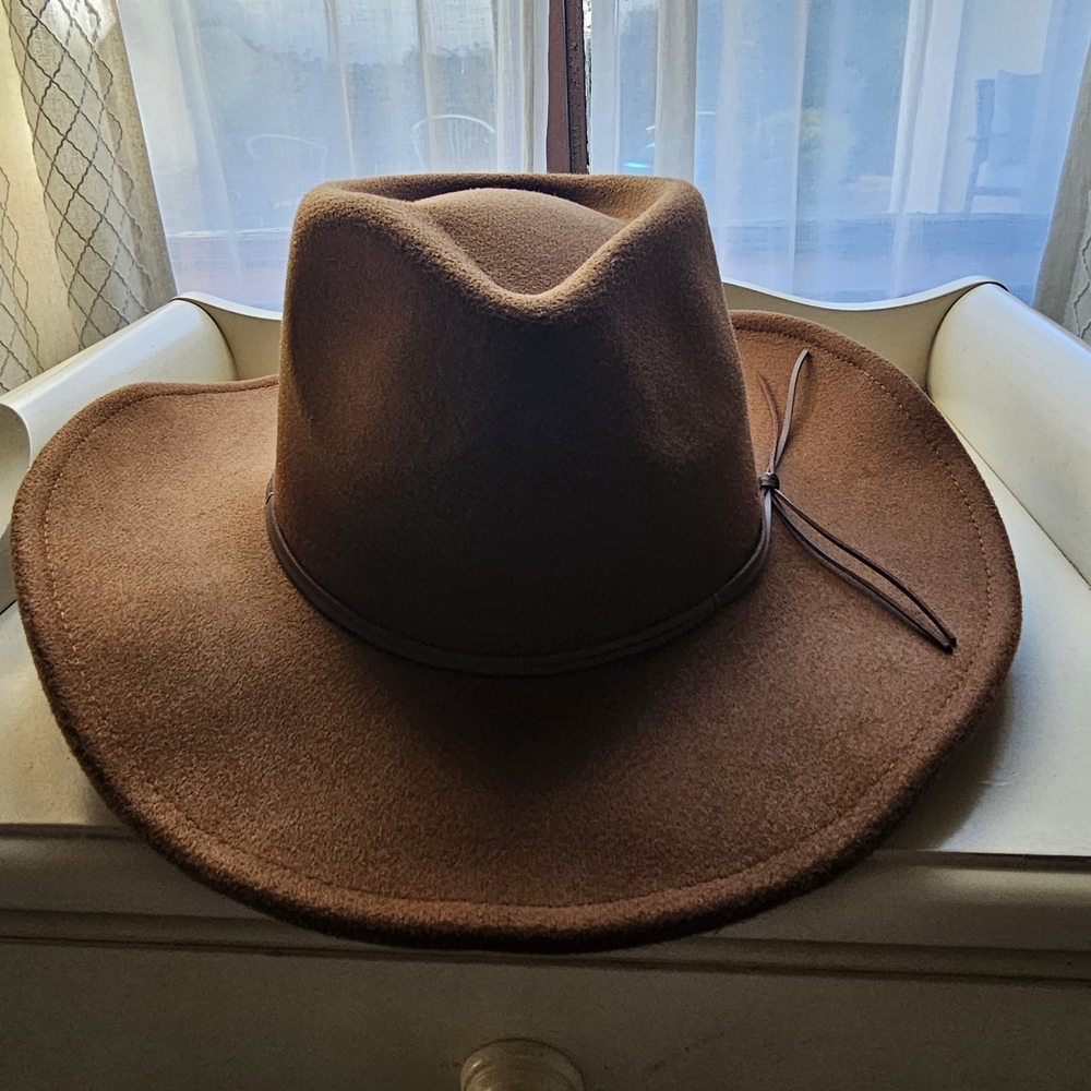 Frye Tan Felt Hat